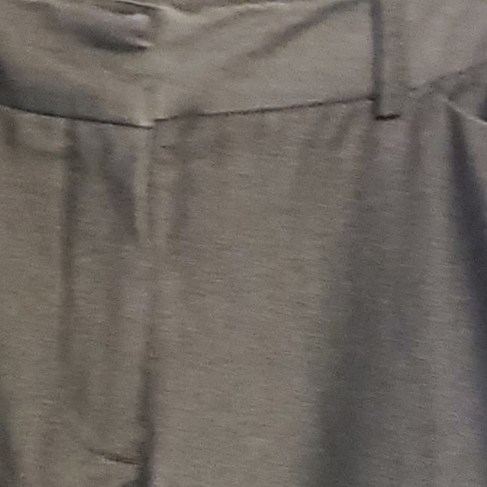 Worthington women's modern fit trouser leg mid rise slacks dark blue 8T - Picture 4 of 10